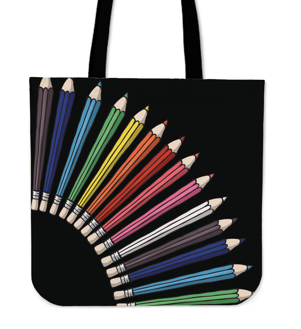 Colored Pencils Cloth Tote Bag