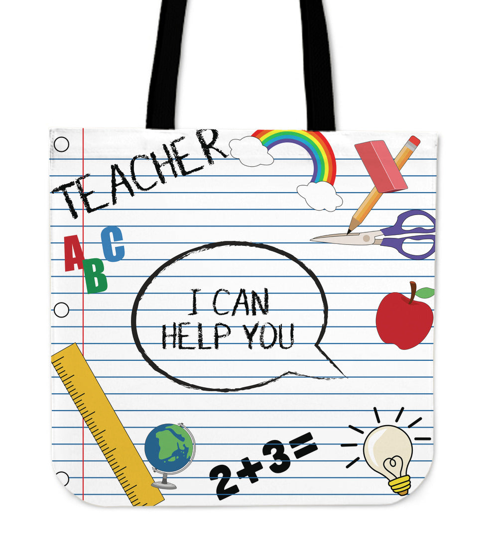 Bold Teacher Tote Bag