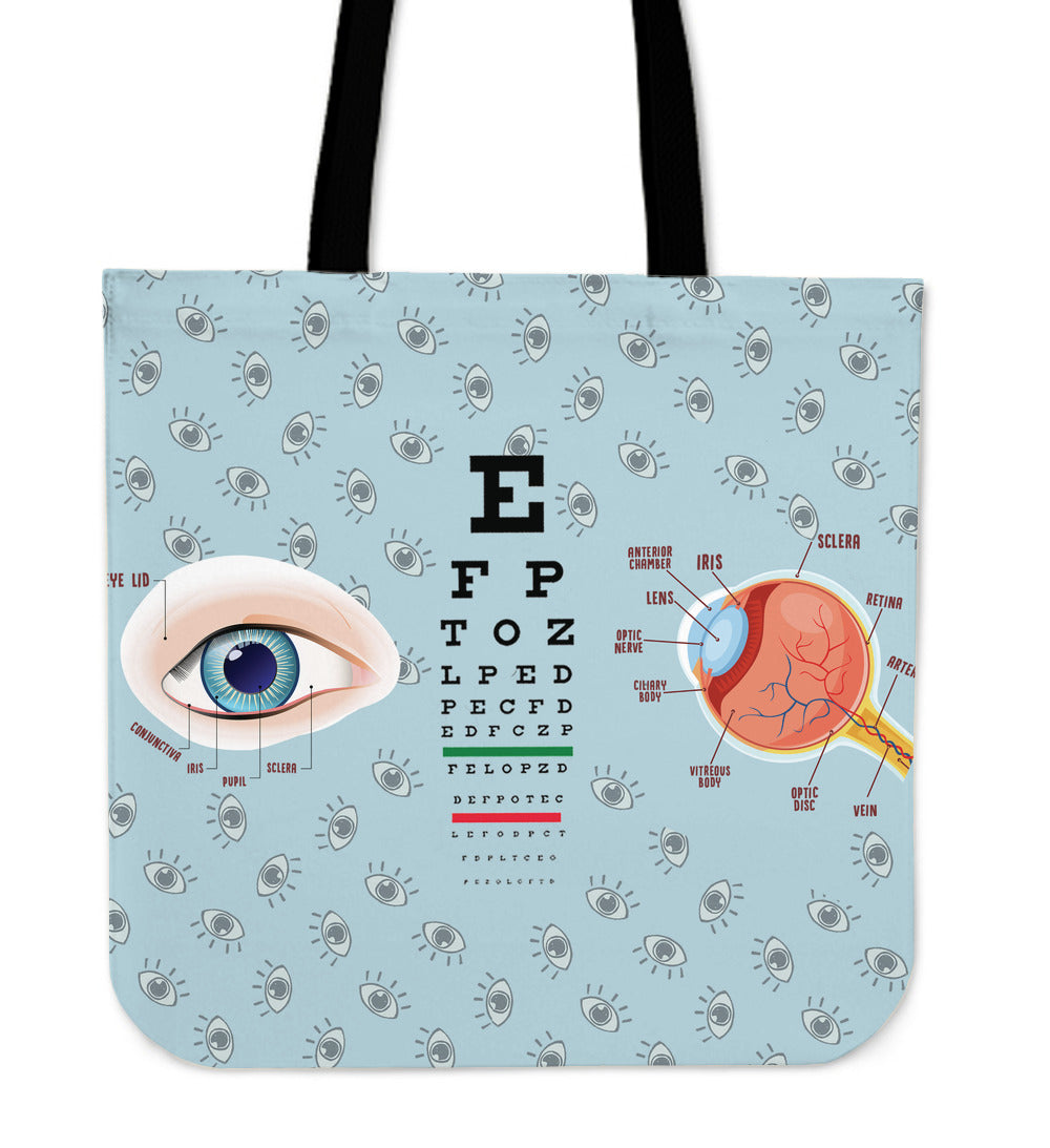 Optometrist Eye Linen Tote Bag