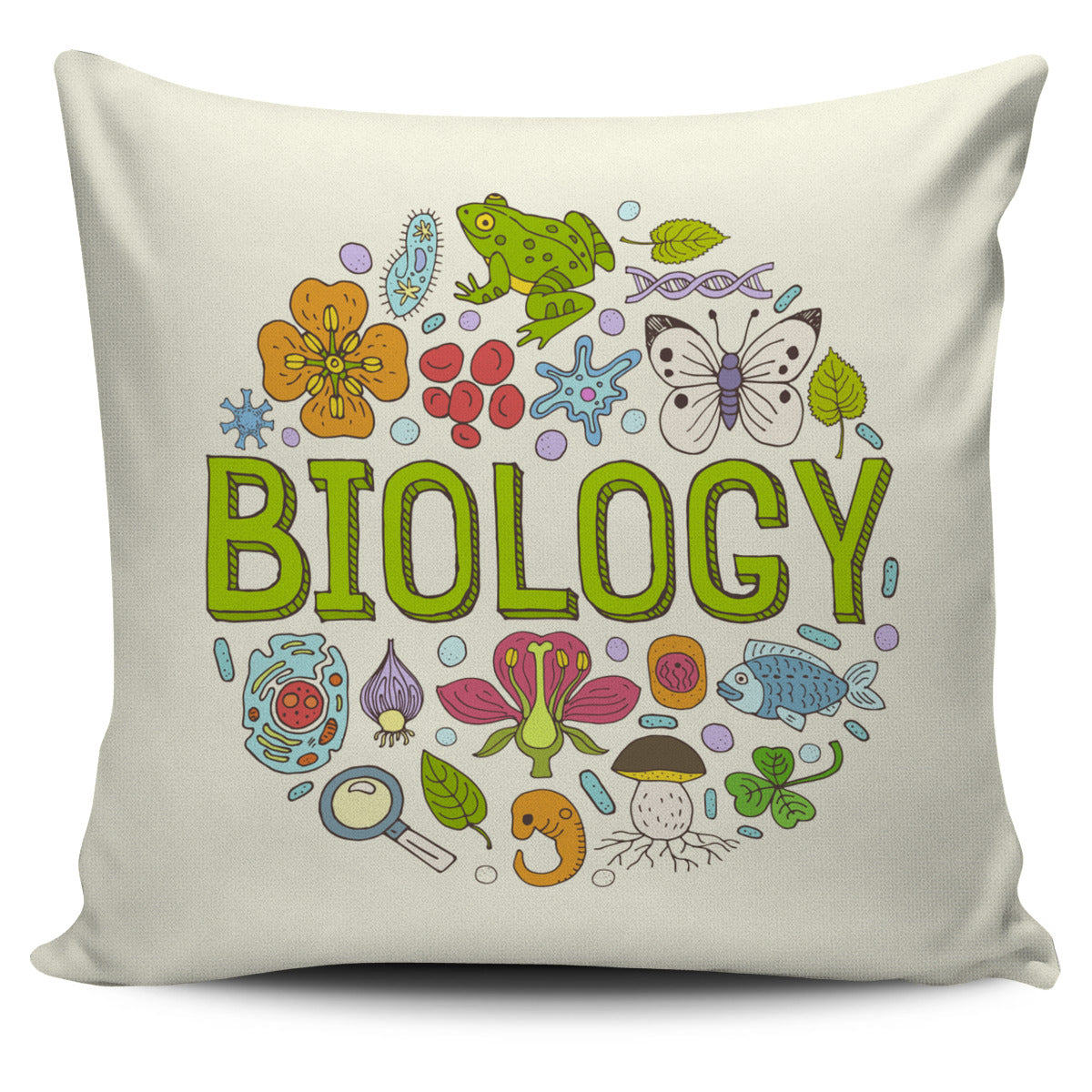 Biology Lovers Pillow Cover