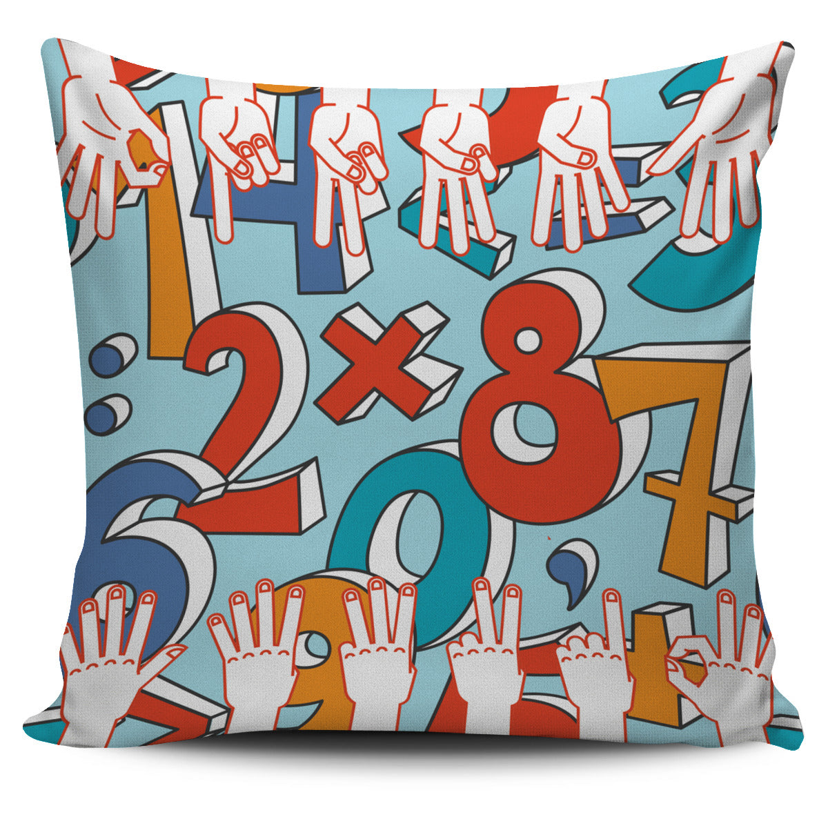 Count Me In Pillow Cover