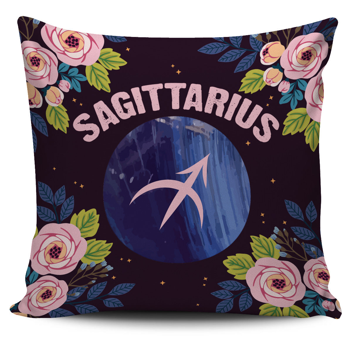 Sagittarius Vibes Pillow Cover