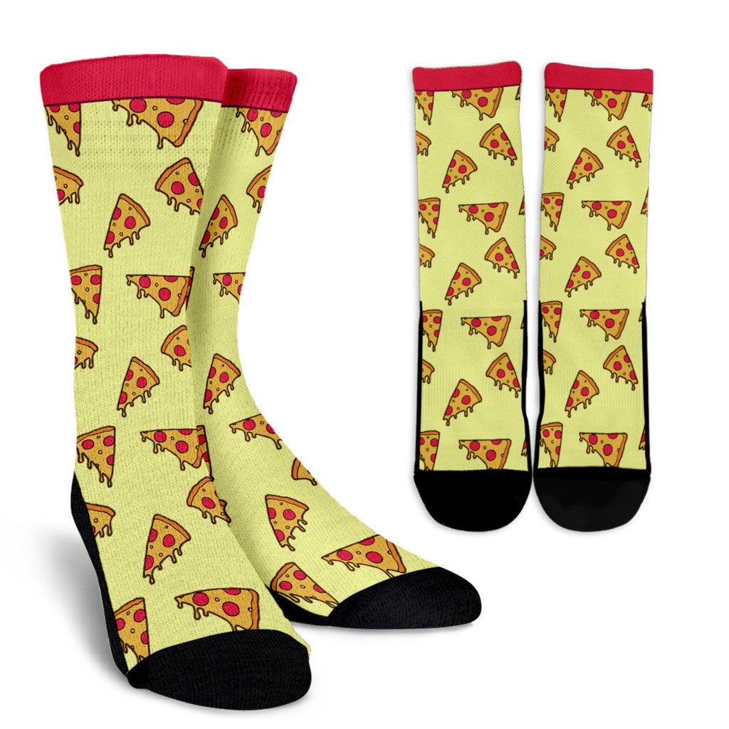 Pizza Pattern Socks