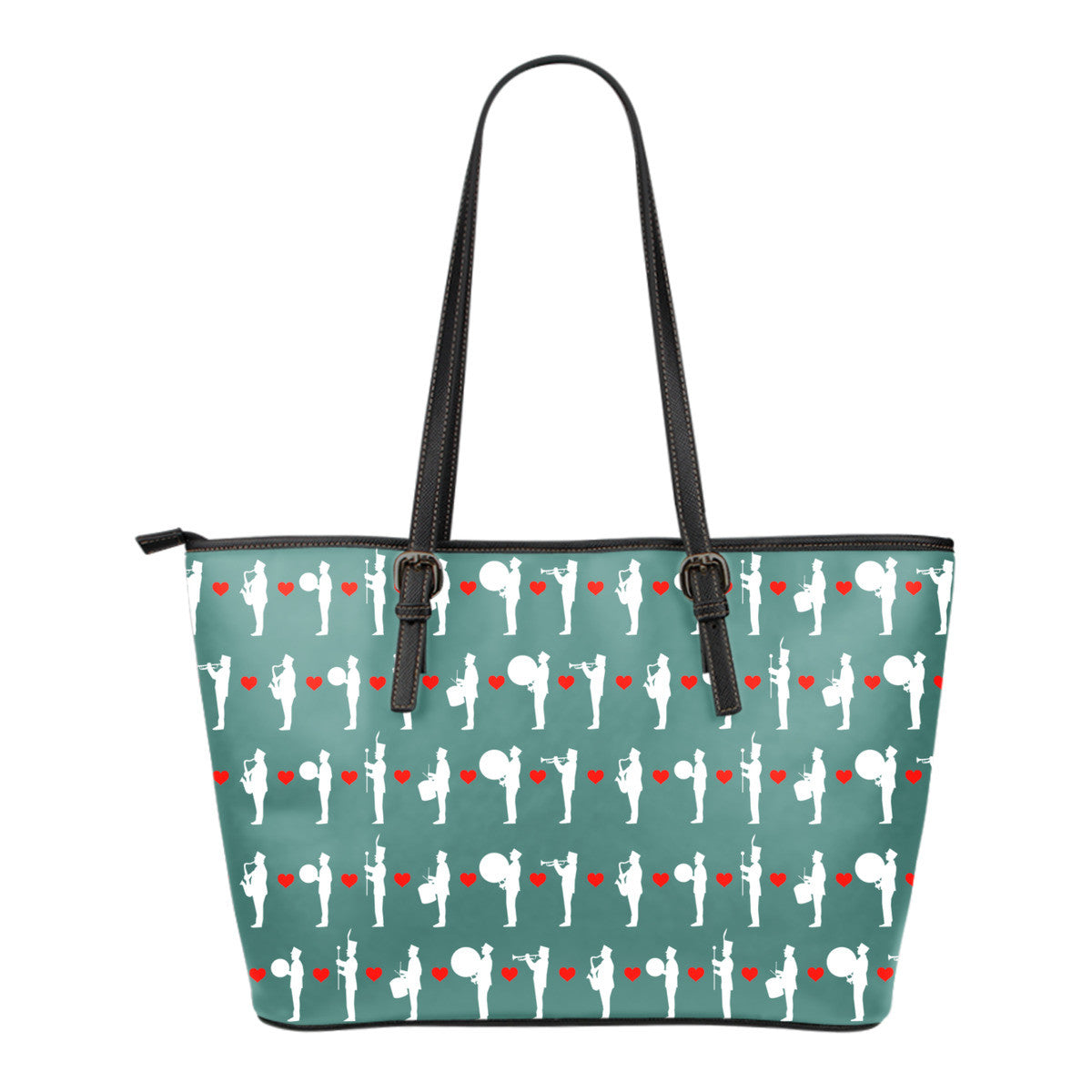 Marching Band Pattern Tote Bag