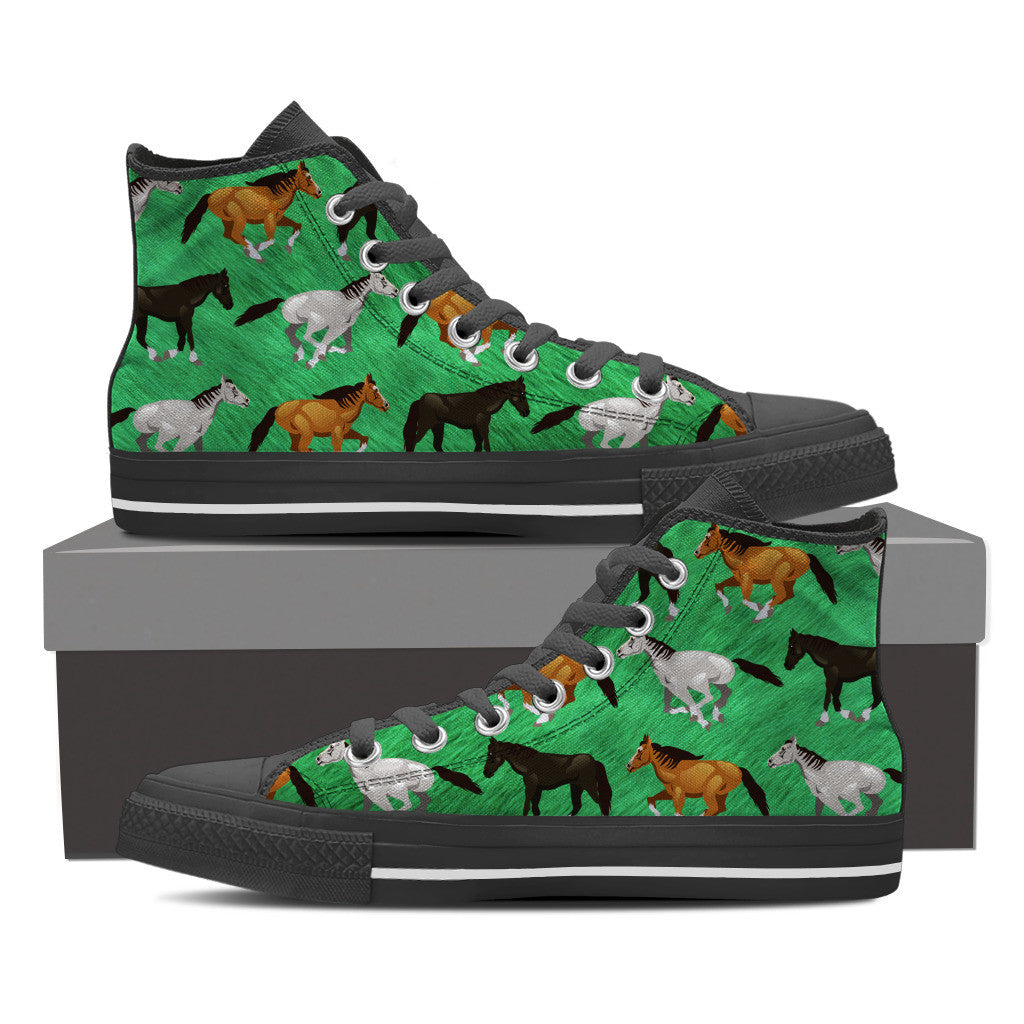 Horse Lovers Pattern Shoes