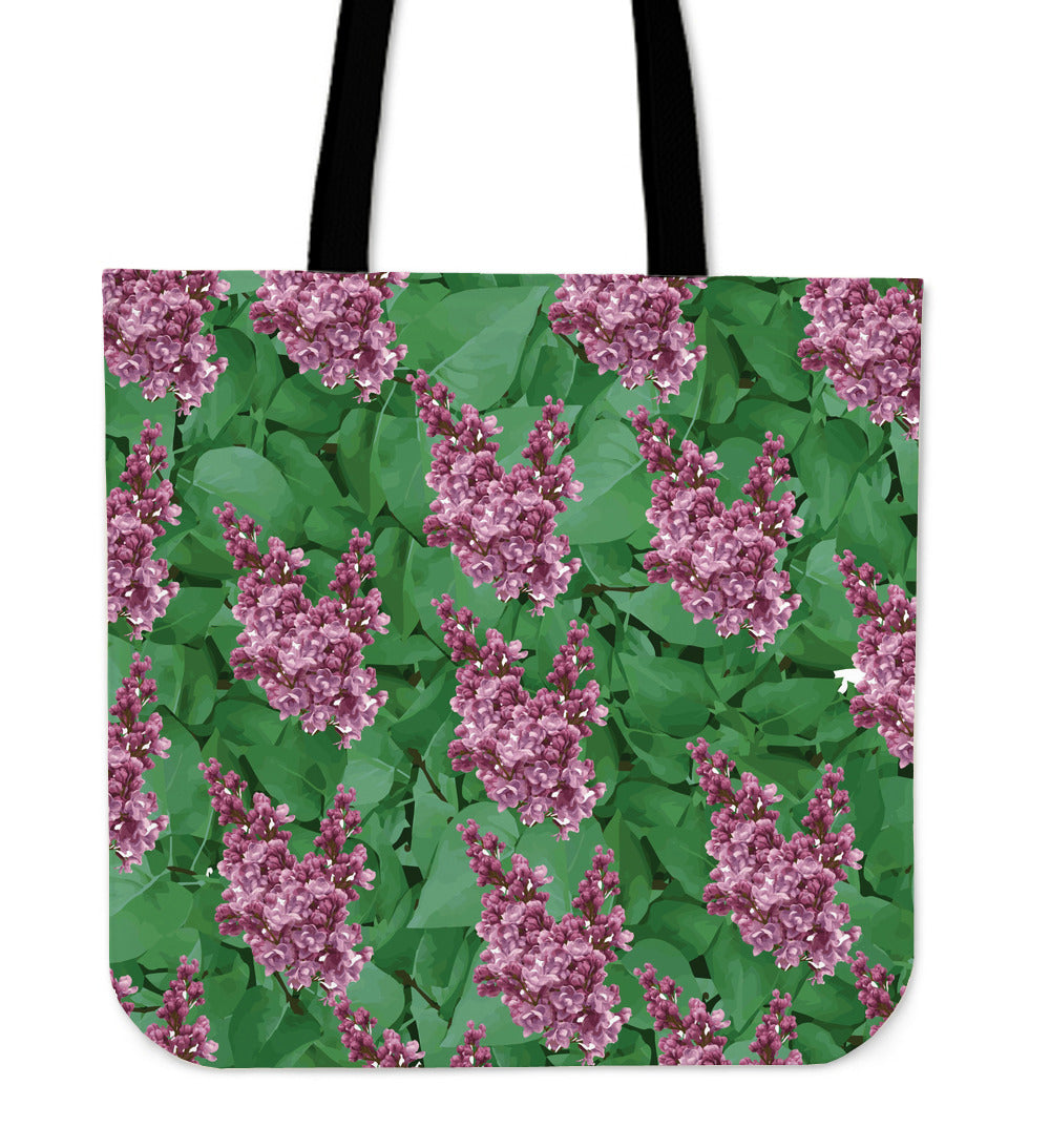 Lilac Garden Cloth Tote Bag