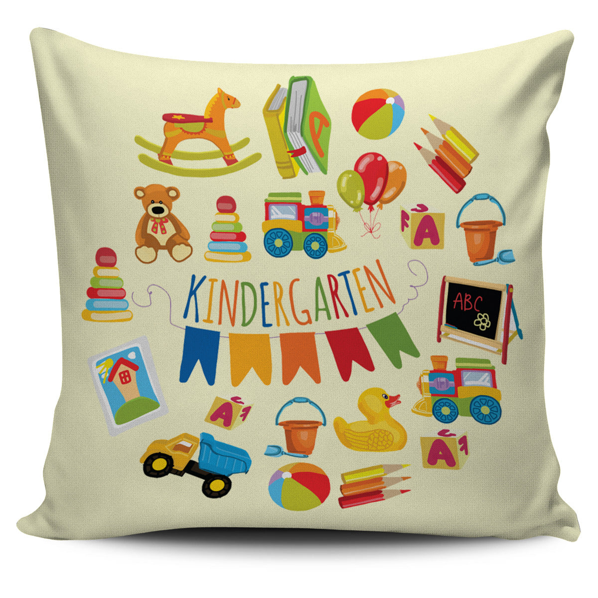 Kindergarten Teacher Pillow Cover
