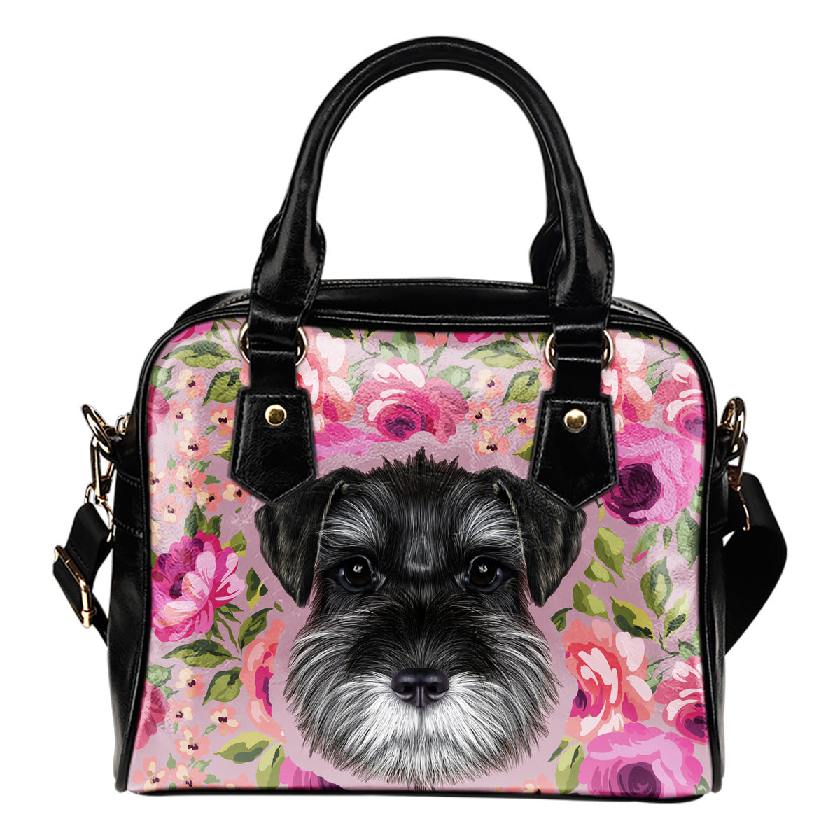 Schnauzer Puppy Handbag