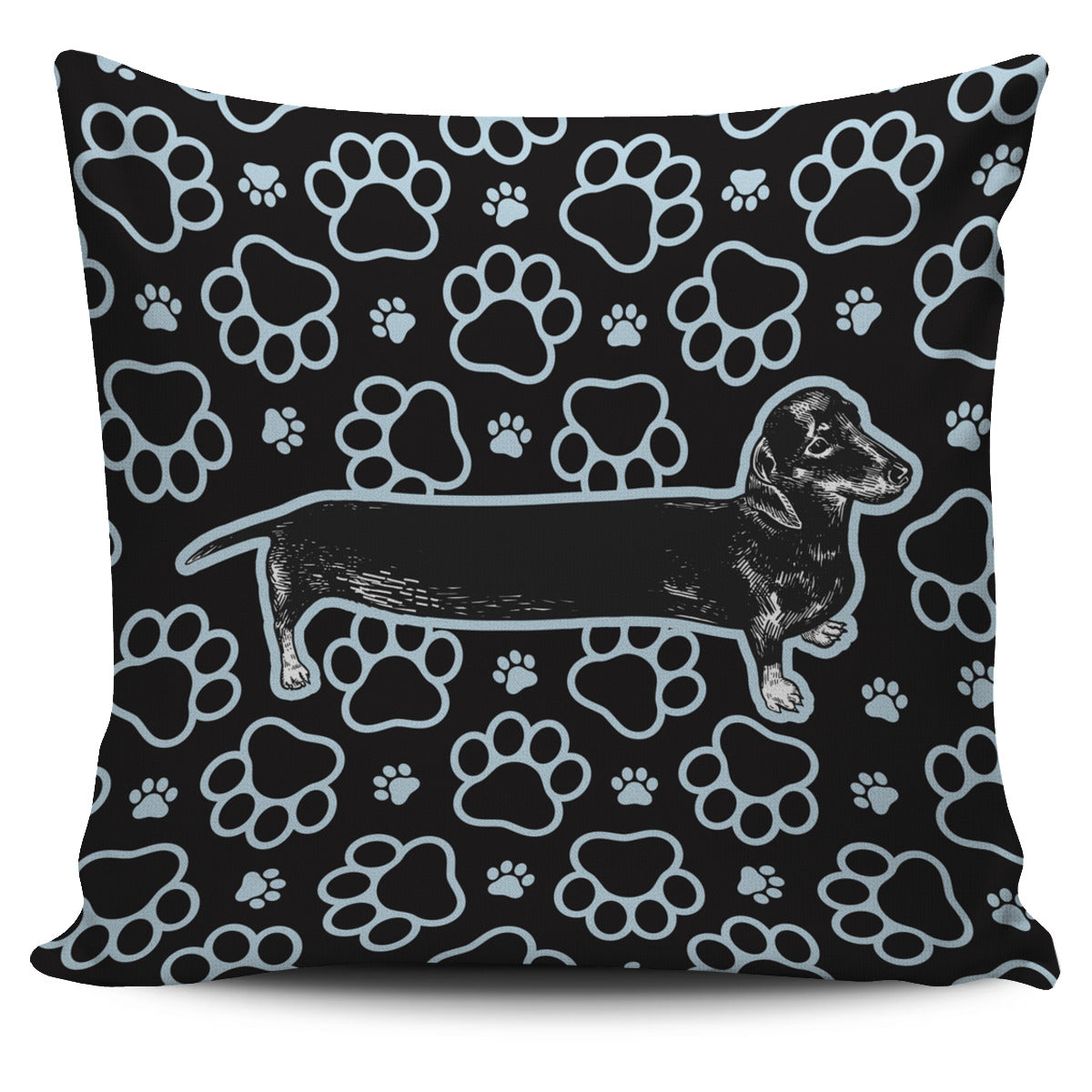 Vintage Dachshund Pillow Cover