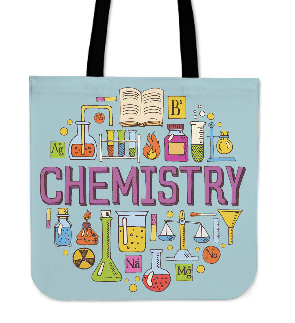 Chemistry Lovers Linen Tote Bag