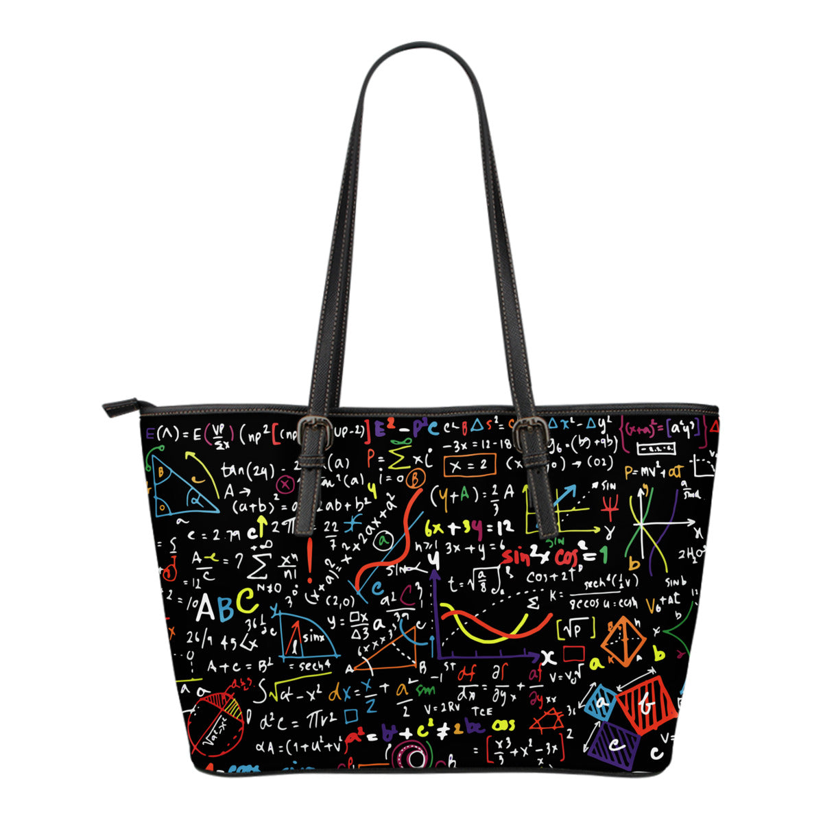 Colorful Math Tote Bag