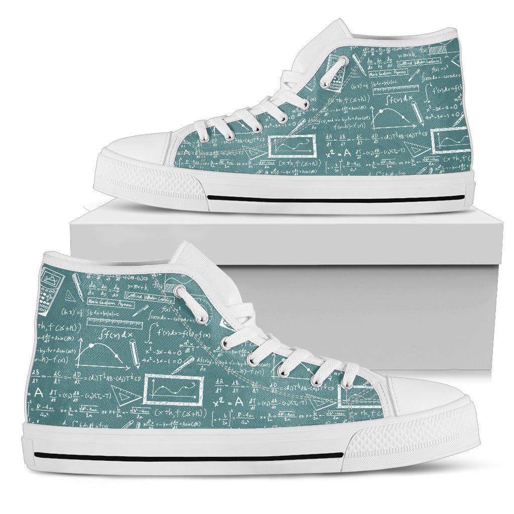 Calculus Pattern High Tops