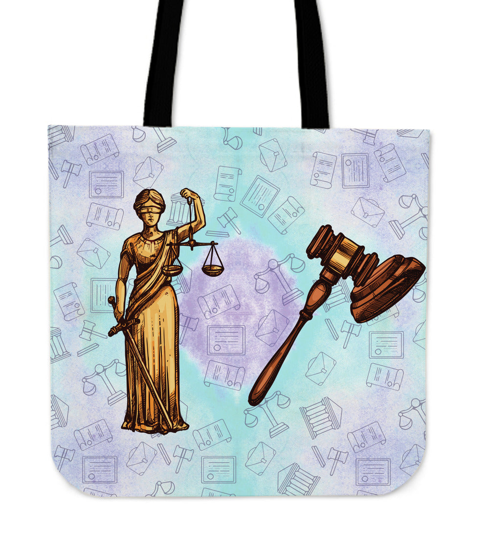 Law Professional Linen Tote Bag