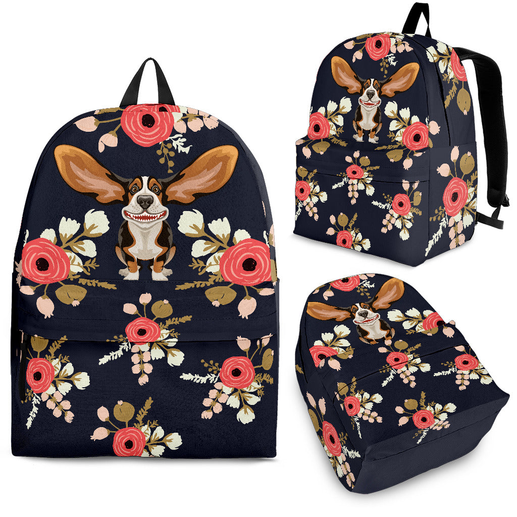 Floral Hound Backpack