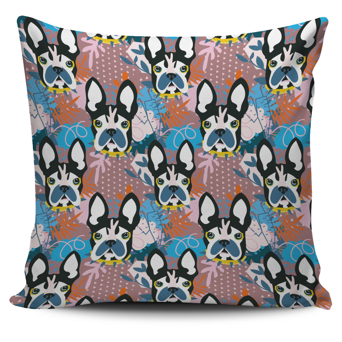 Abstract Pup Pillow Cover