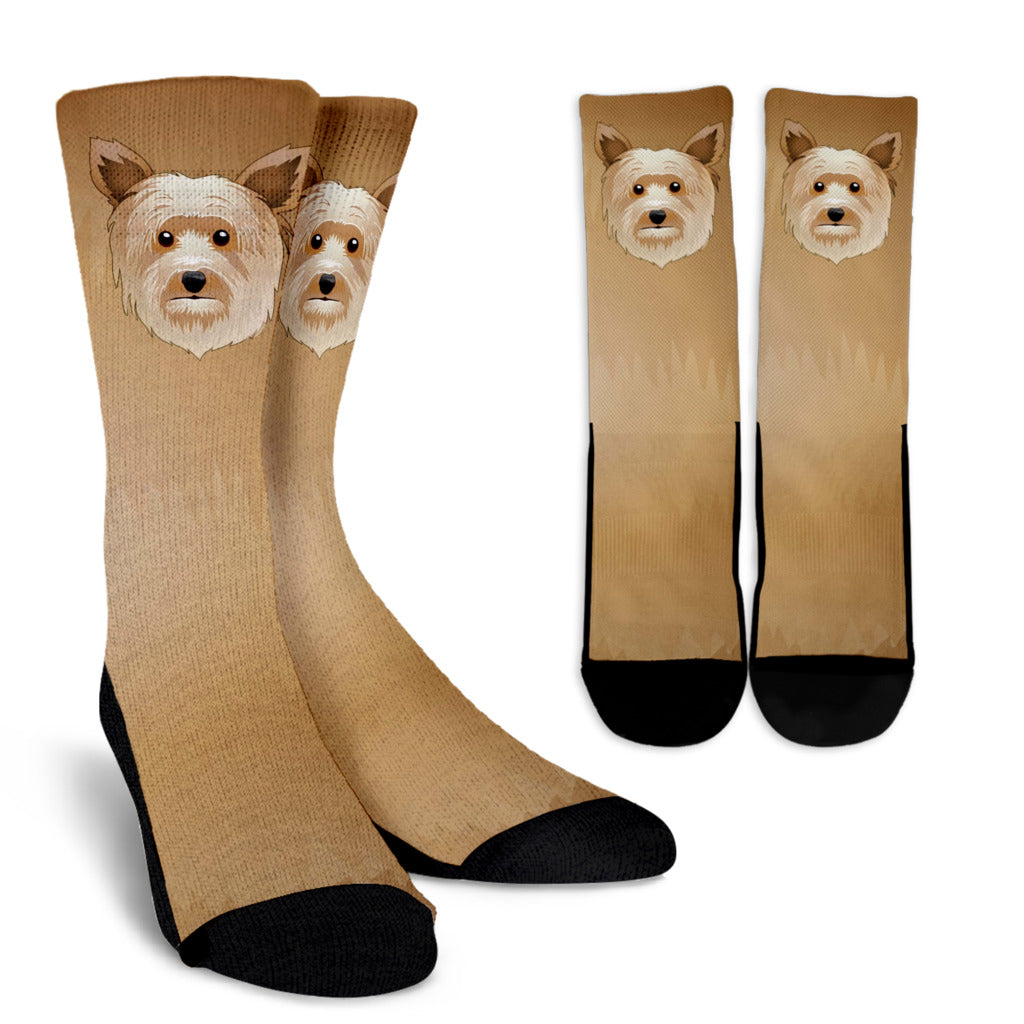 Real Yorkshire Terrier Socks