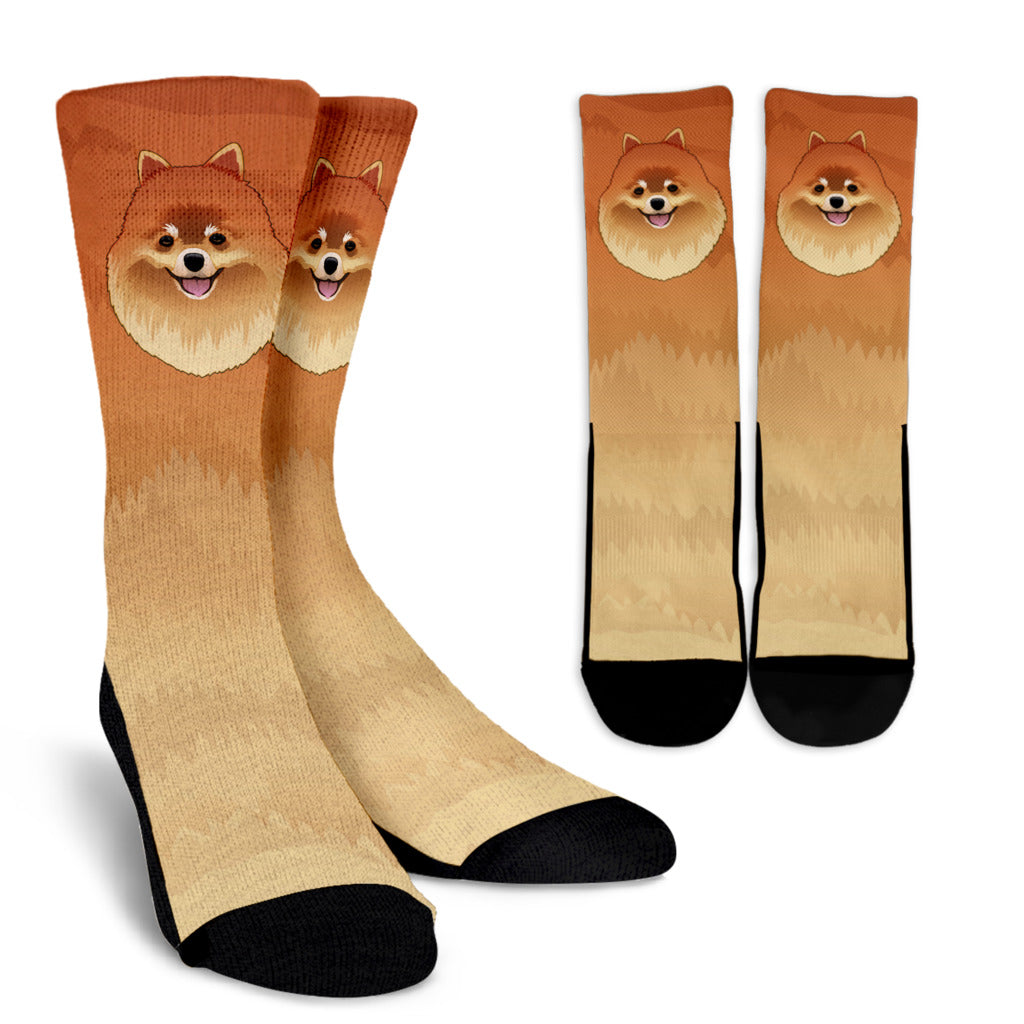 Real Pomeranian Socks