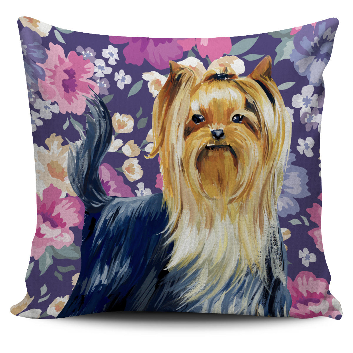 Yorkshire Terrier Sweetheart Pillow Cover