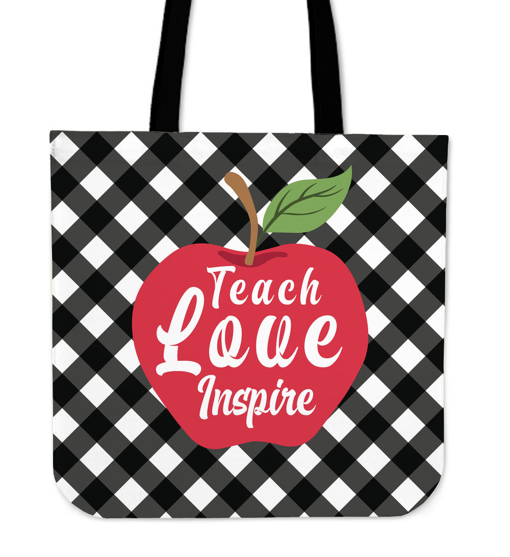 Teacher's Apple Tote Bag