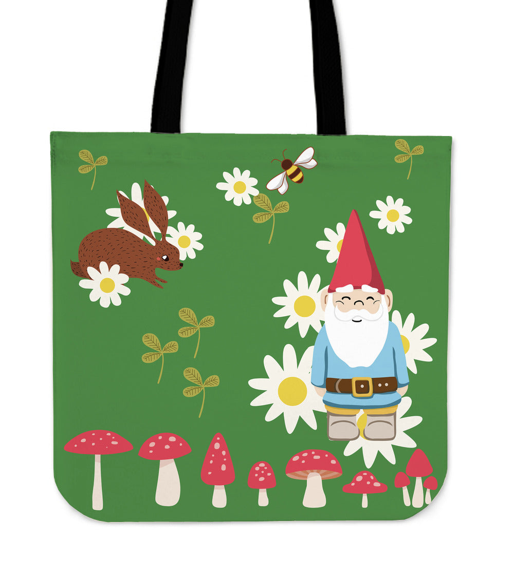 Gnome Fairy Garden Tote Bag