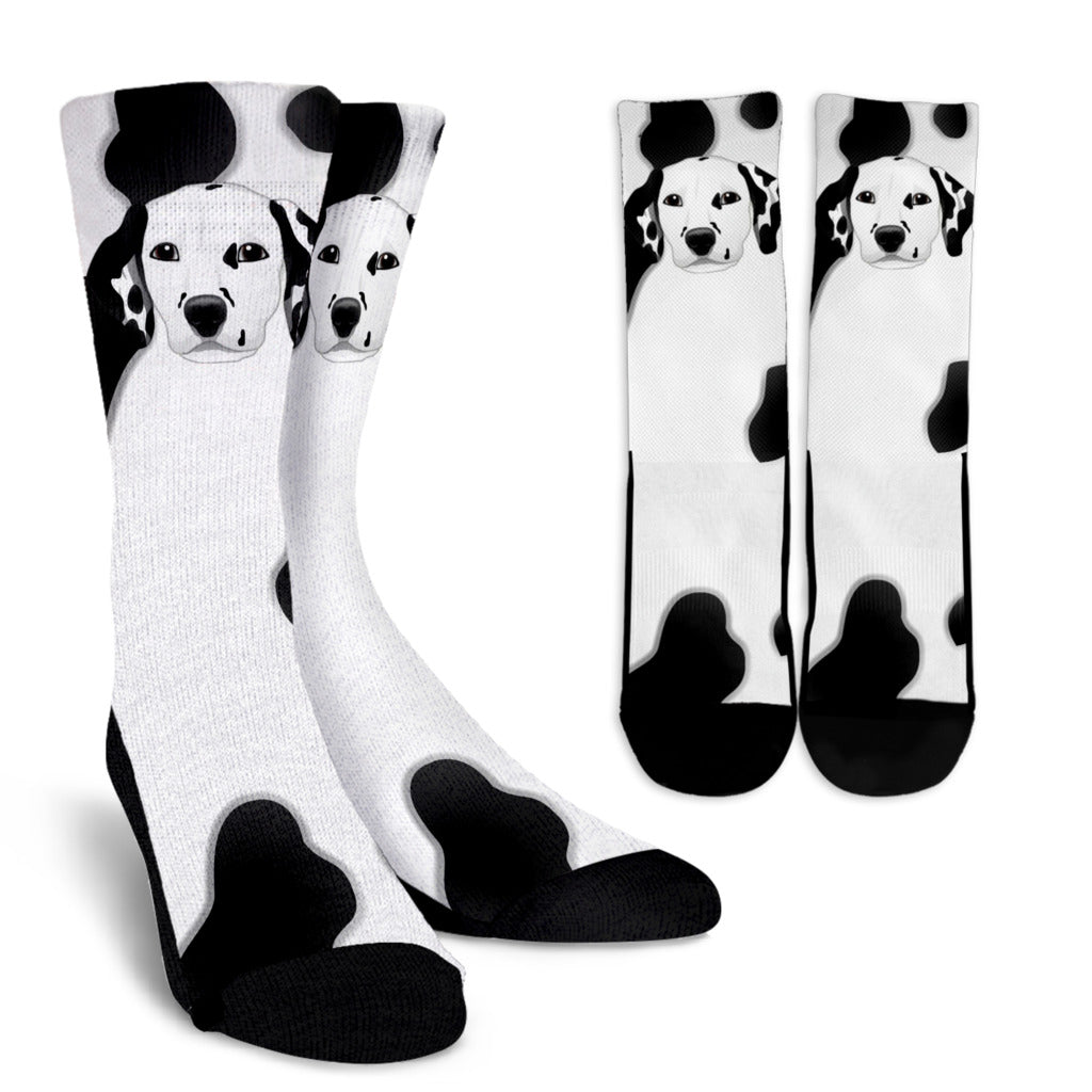 Real Dalmatian Socks