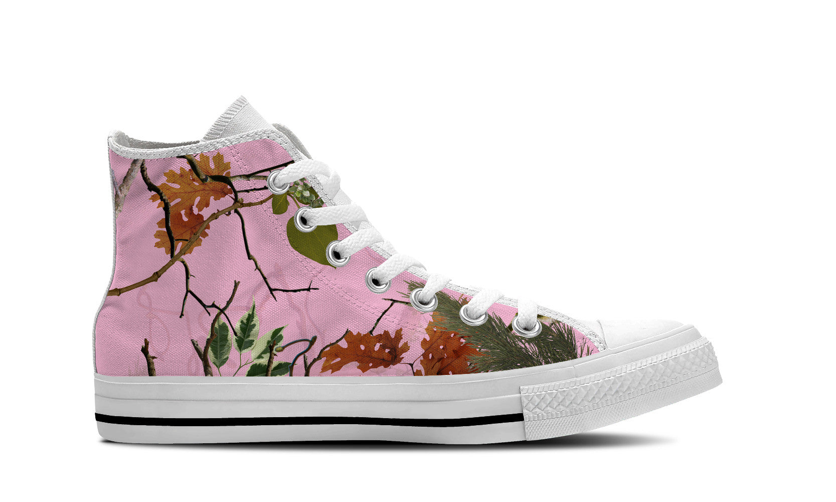 Pink camouflage best sale converse