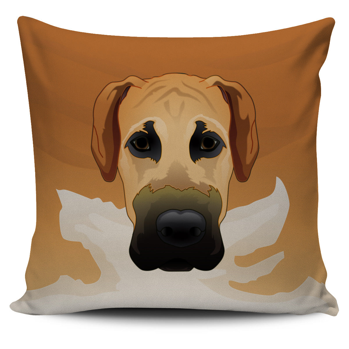 Real Great Dane Fawn Pillow Cover