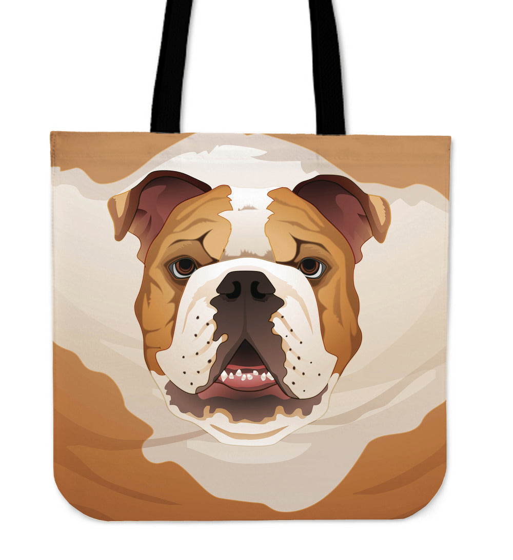 Real English Bulldog Tote Bag