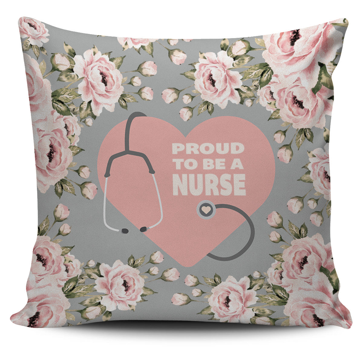Proud Nurse Pillow Cover