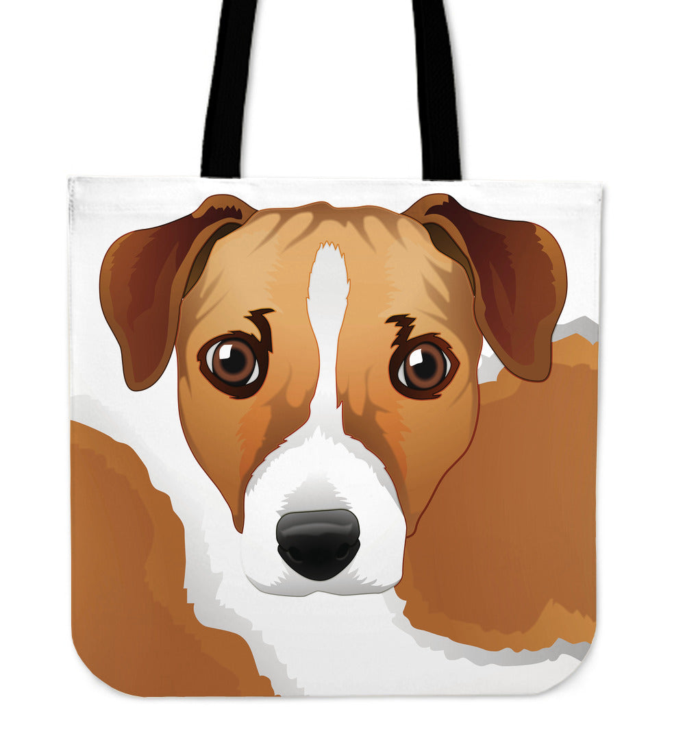 Real Jack Russel Terrier Cloth Tote Bag