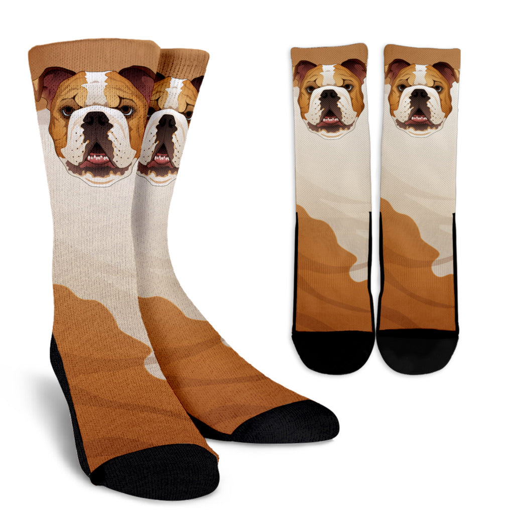Real English Bulldog Socks