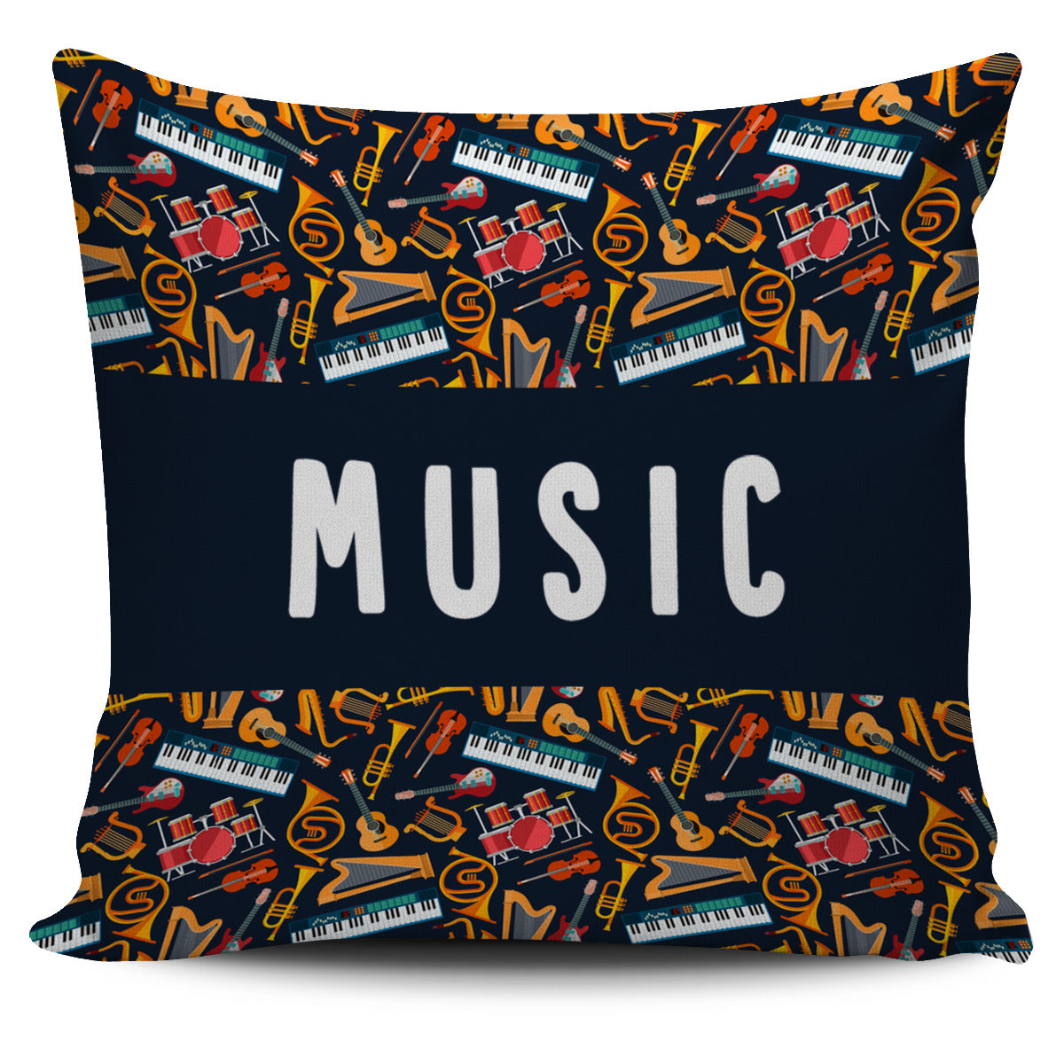 Music Teacher Pillow Cover