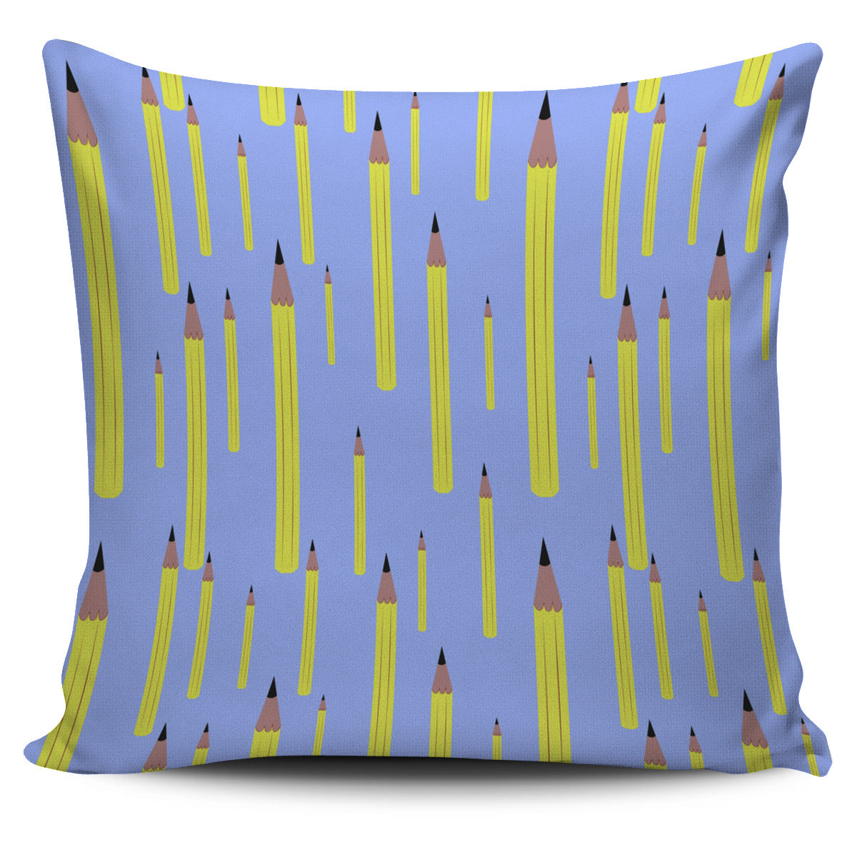 Pencil Pattern Pillow Cover