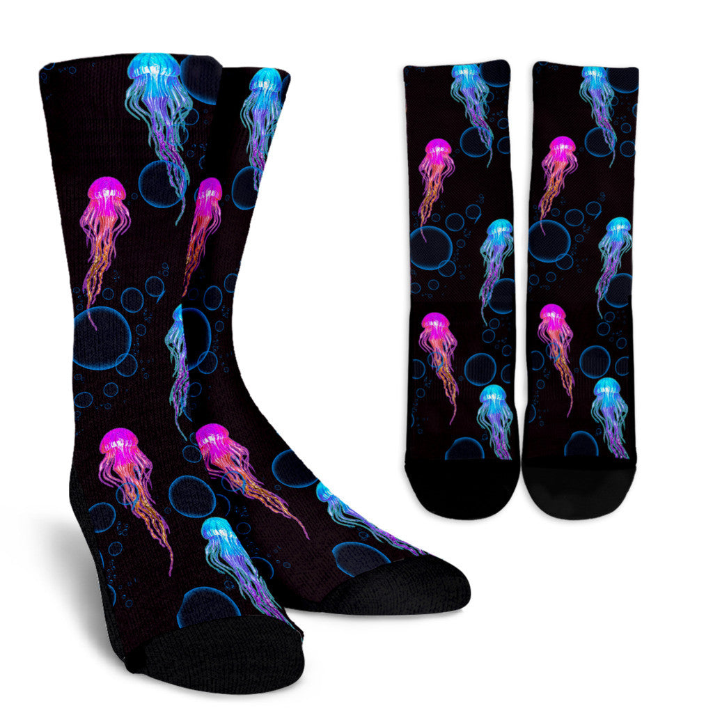 Jellyfish Pattern Socks