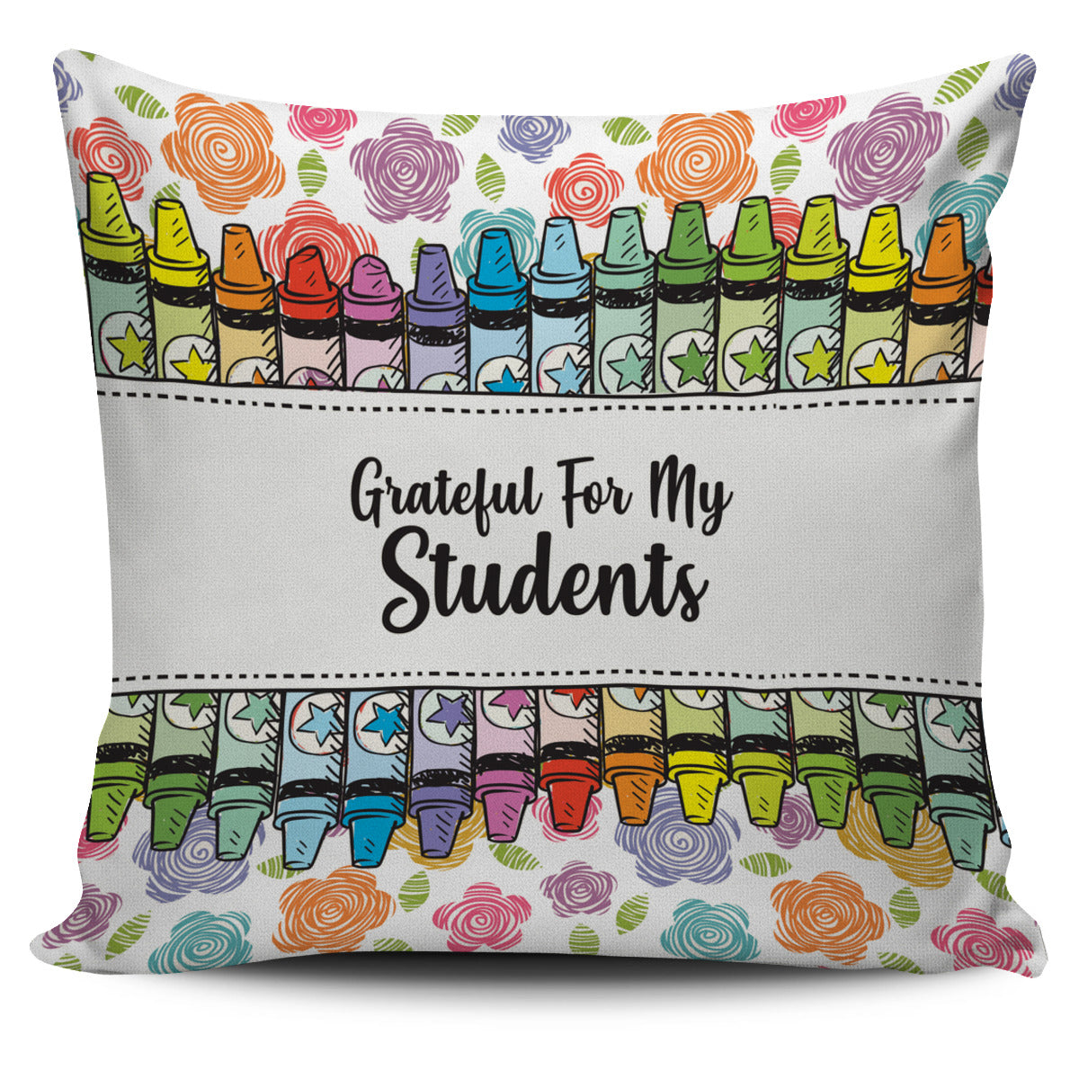 Grateful Teacher Pillow Cover