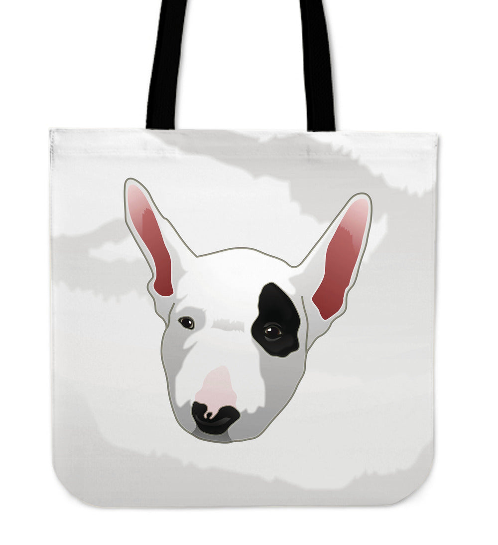 Real Bull Terrier Cloth Tote Bag