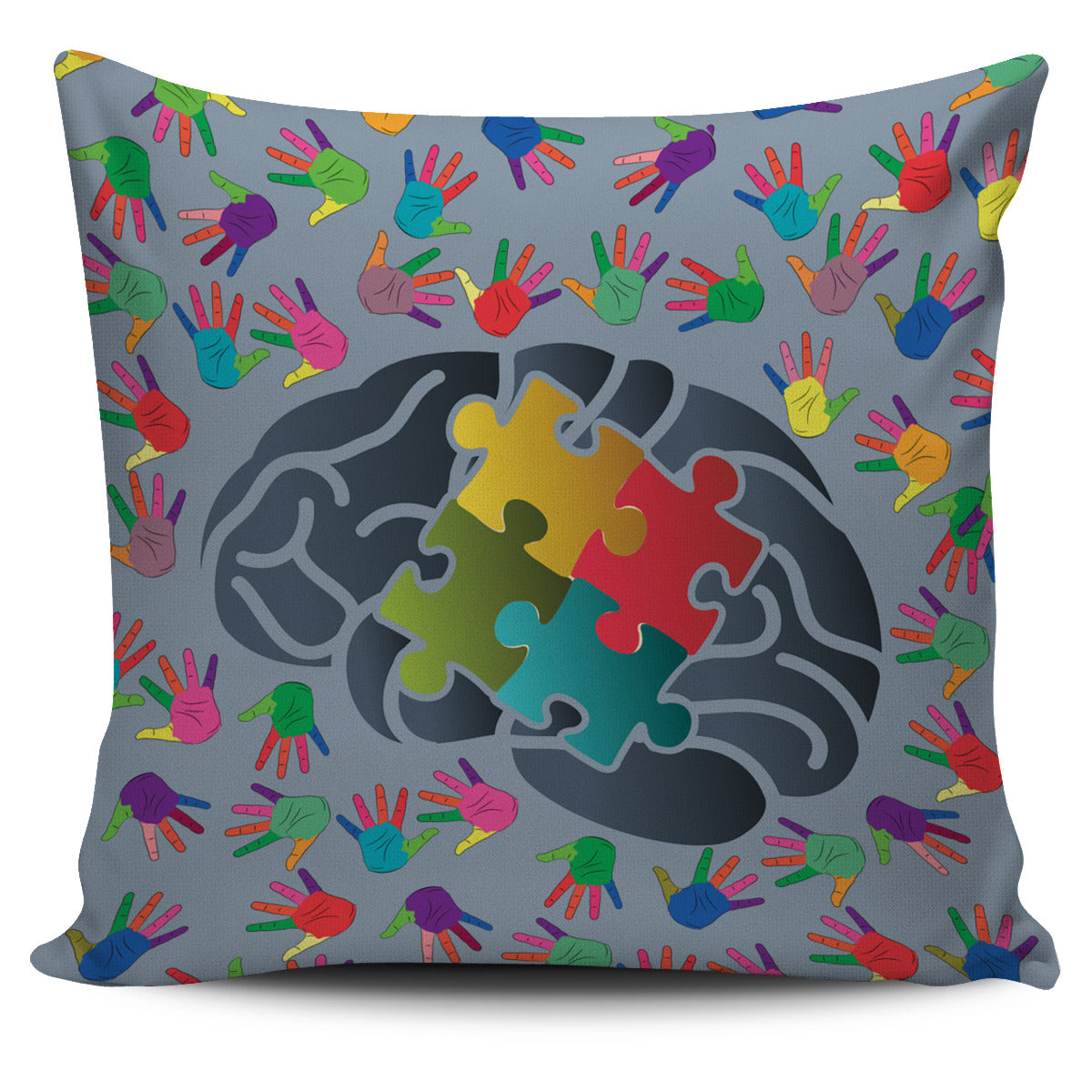Autism Knowledge Pillow Cover