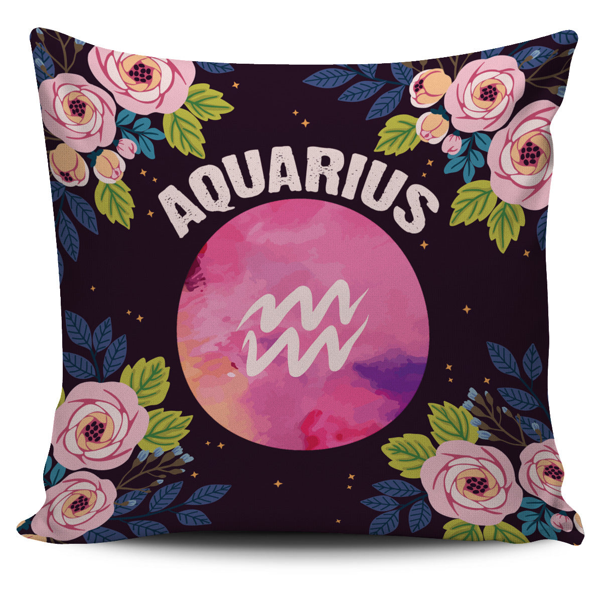 Aquarius Vibes Pillow Cover