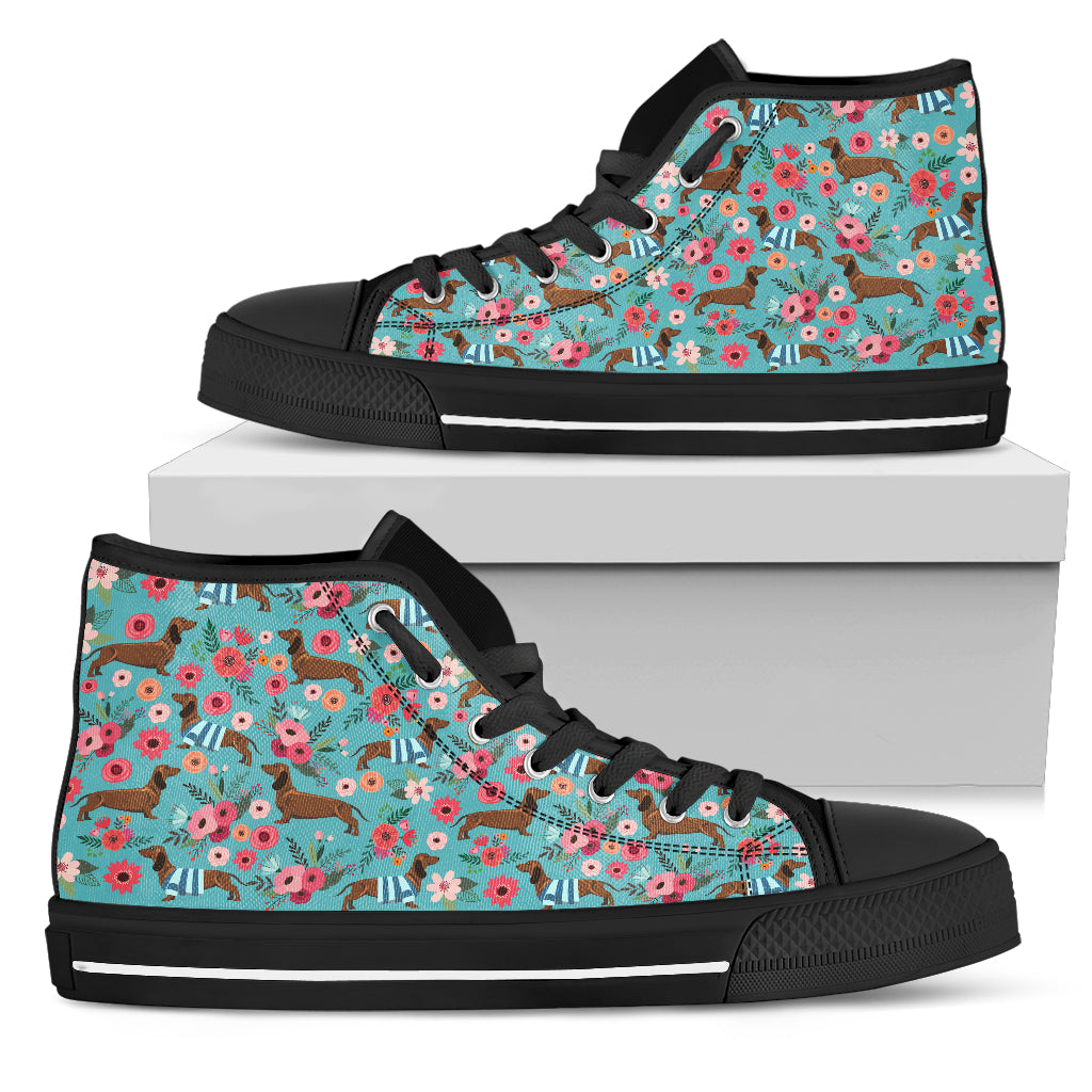 Dachshund Flower Shoes