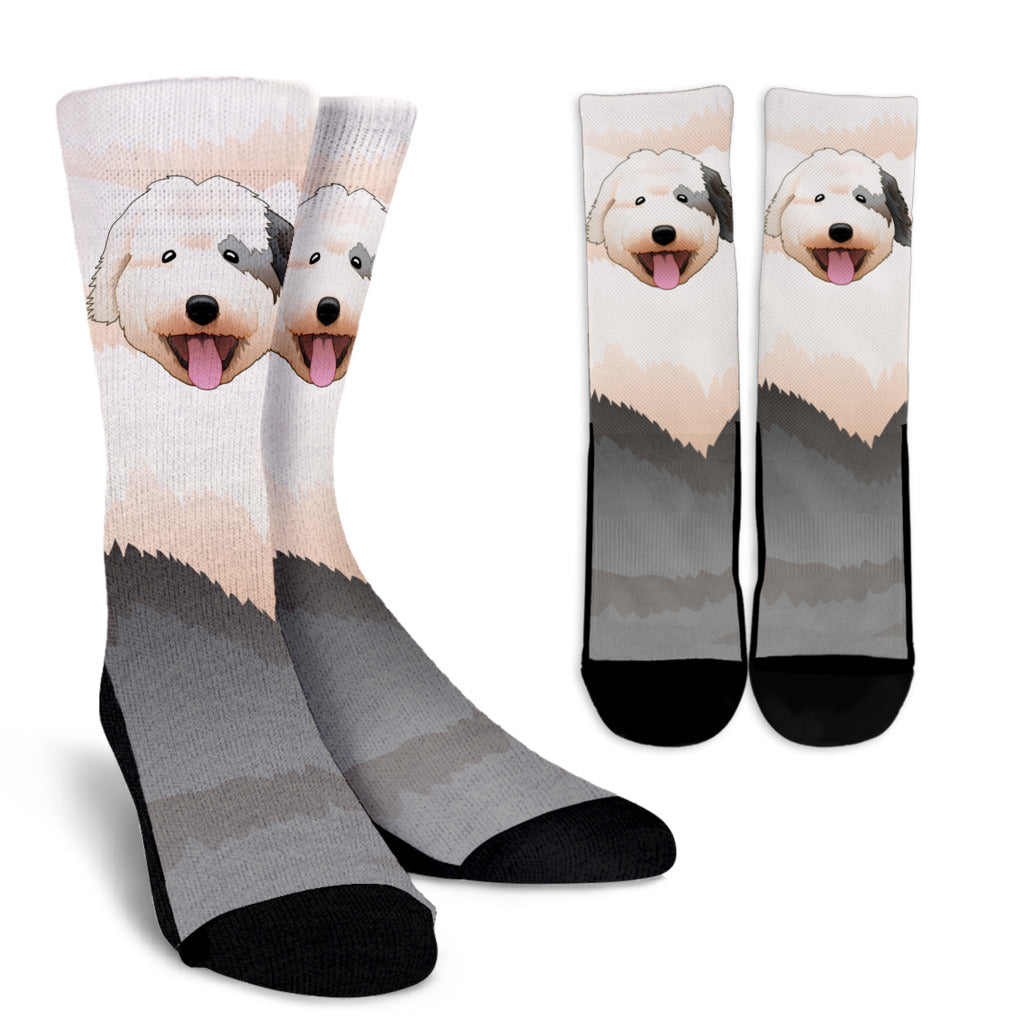 Real English Sheep Dog Socks