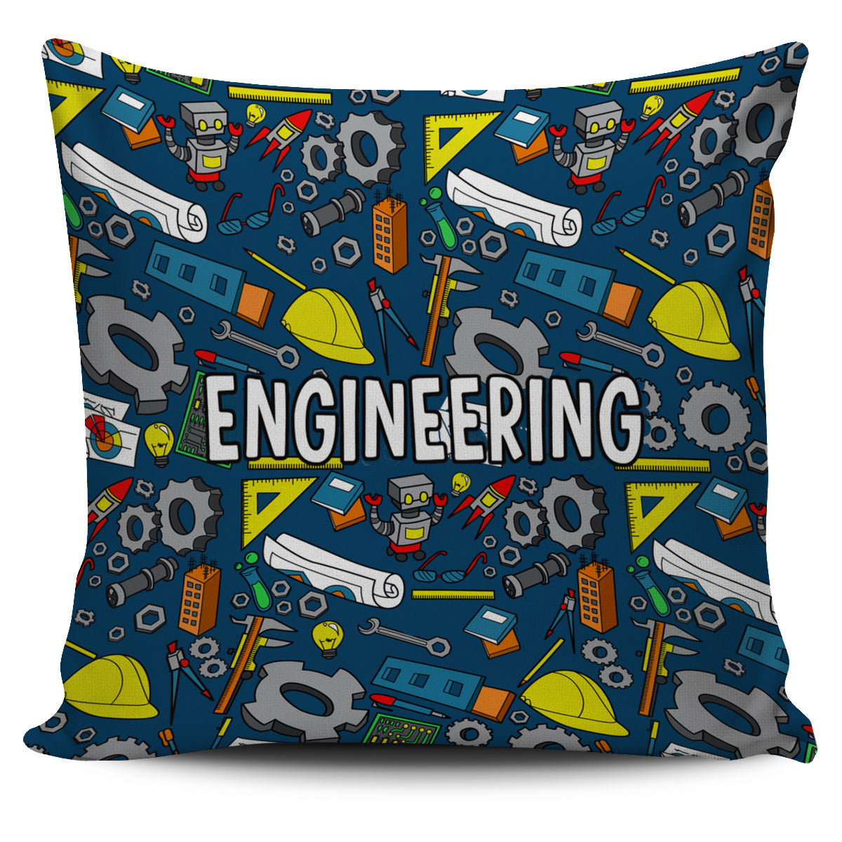 Engineering Pillow Cover