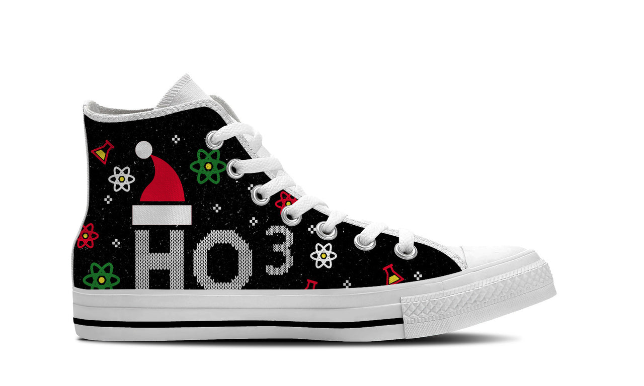 Chemistry Ugly Christmas High Top Shoes