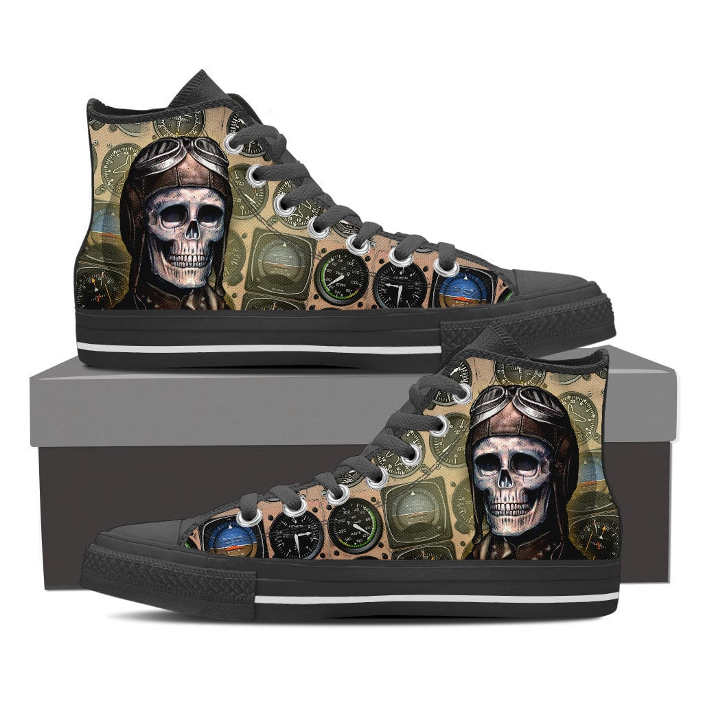 Skull Pilot Shoes