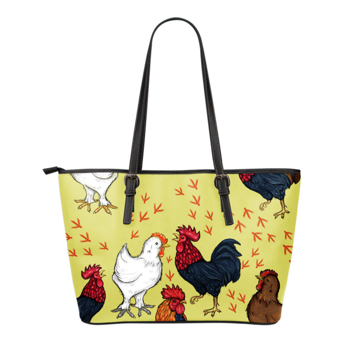 Art Chicken Tote Bag