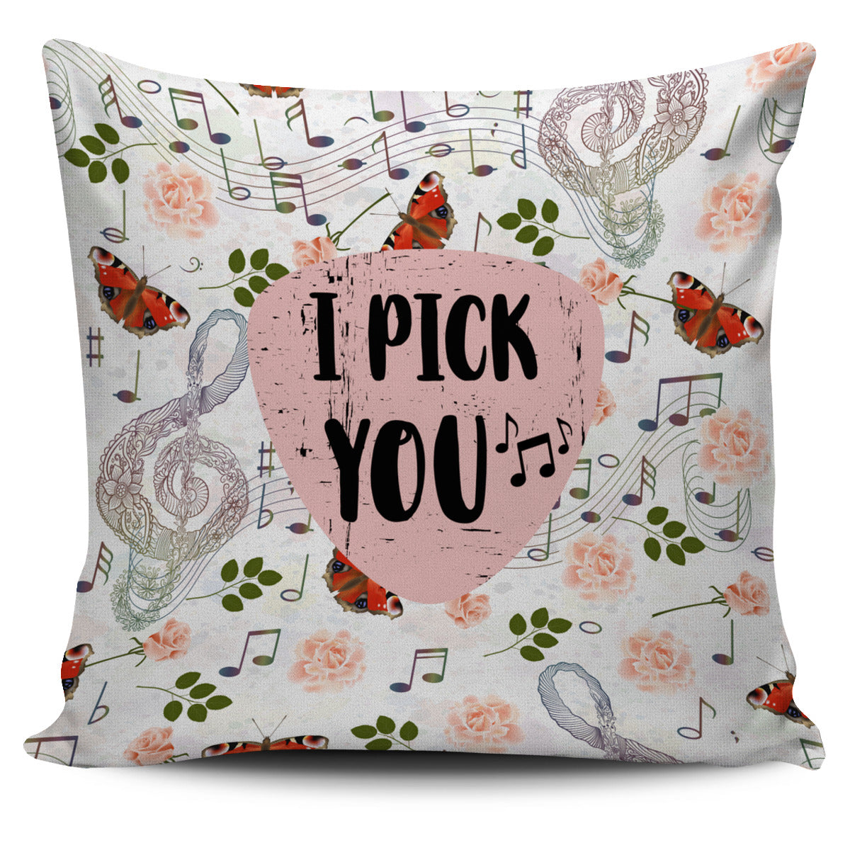 I Pick You Pillow Cover