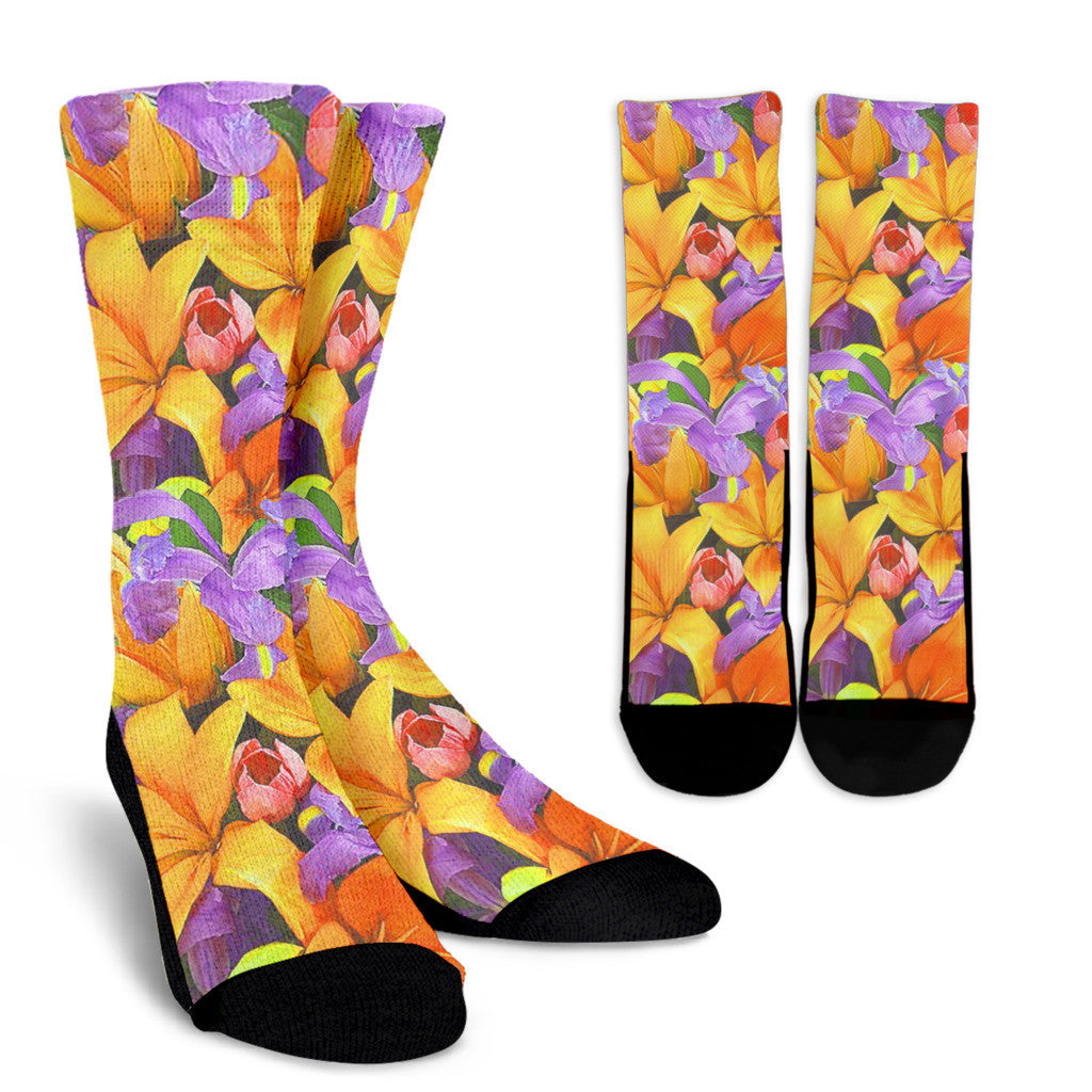 Florist Patterned Socks
