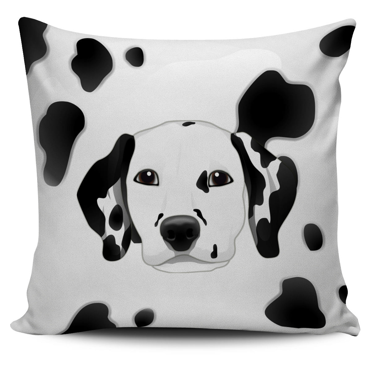 Real Dalmatian Pillow Cover