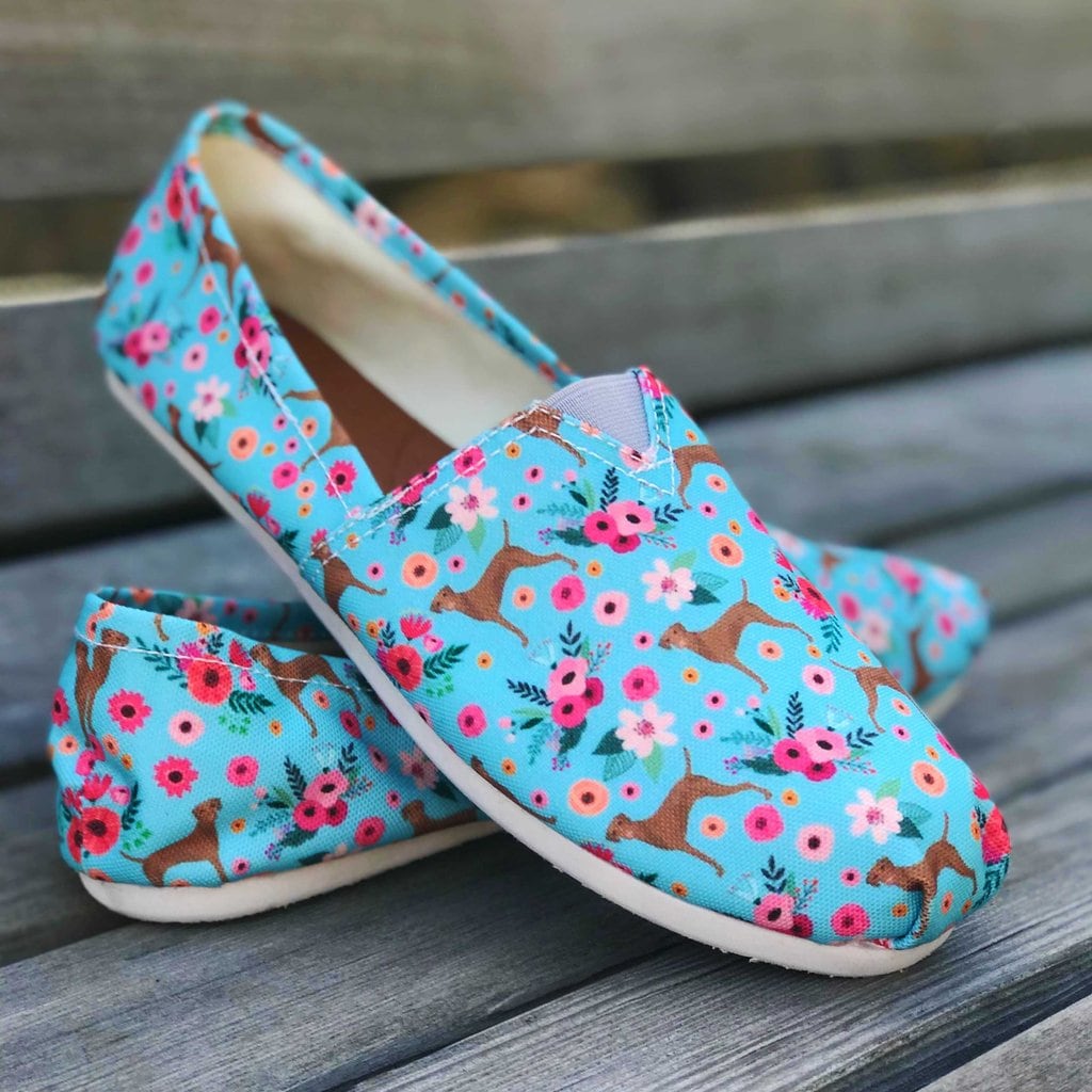 Vizsla Flower Casual Shoes