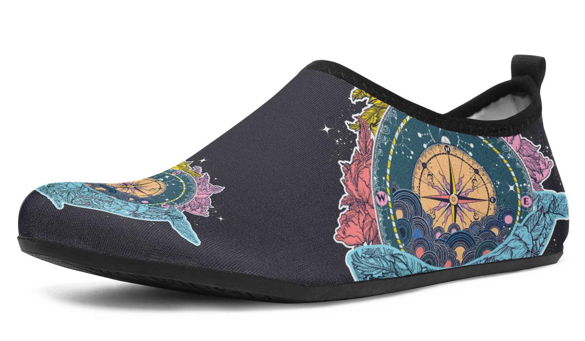 Artsy Compass Aqua Barefoot Shoes