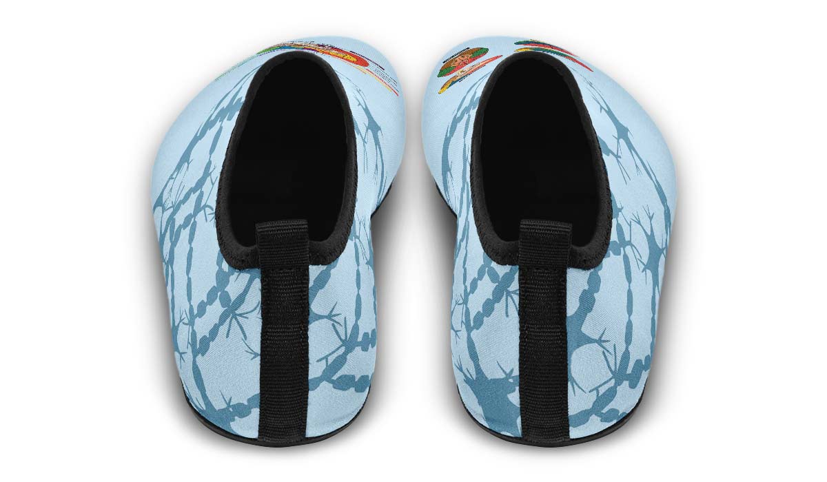 Brain Diagram Aqua Barefoot Shoes